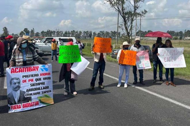 Bloquean La Toluca Atlacomulco Vecinos Exigen Cierre De Bionatur