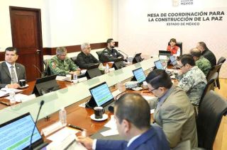 Los tres órdenes de Gobierno dan seguimiento a la estrategia en materia de seguridad emprendida en los 125 municipios mexiquenses.