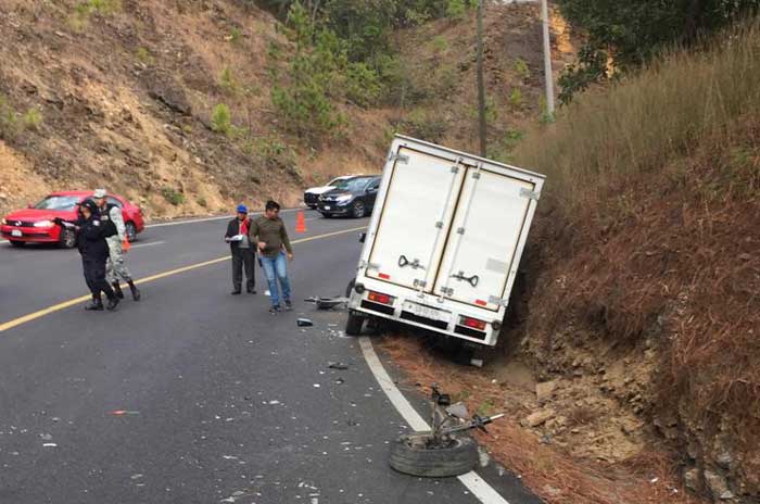 choque carretera federal 134