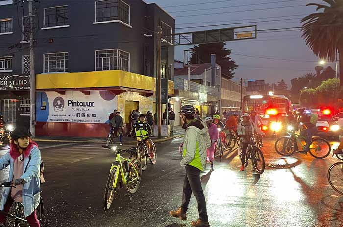 marcha ciclistas isidro fabela toluca