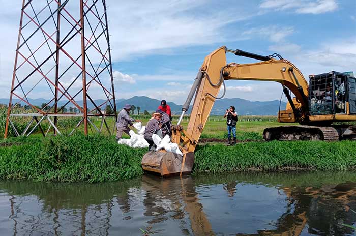 desbordamiento canal totoltepec toluca