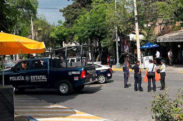 balacera zona azul naucalpan