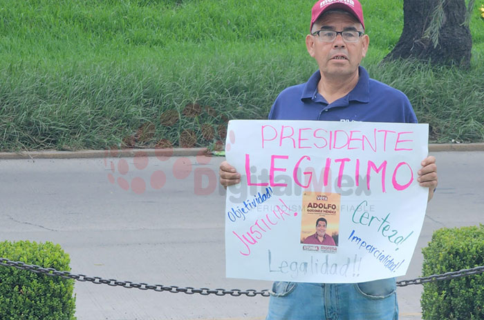 militantes morena protestan alcalde electo otumba 