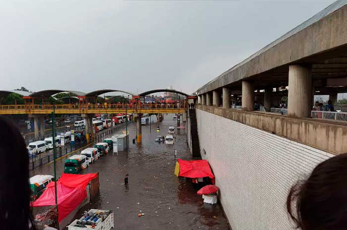 lluvia inundaciones valle mexico