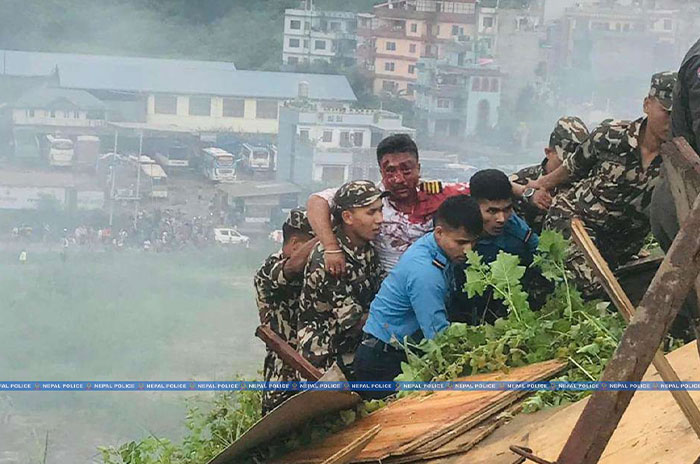 piloto sobrevive avion nepal