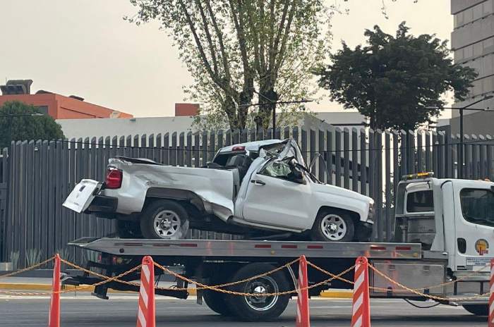 accidente tollocan camioneta choque