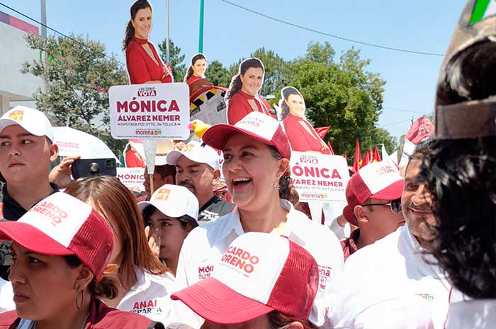 monica alvarez nemer cierre campaña elecciones 2024