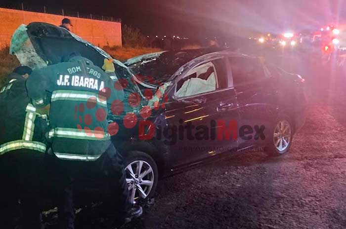 accidente automovilistico en almoloya