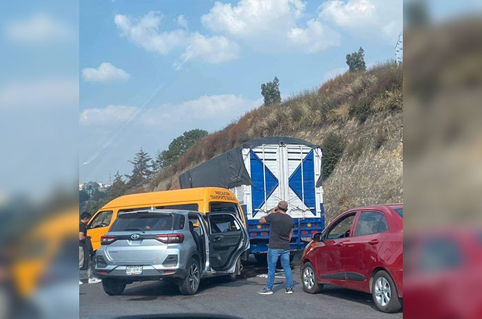 accidente carretera chamapa lecheria