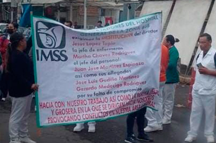 maltrato trabajadores imss