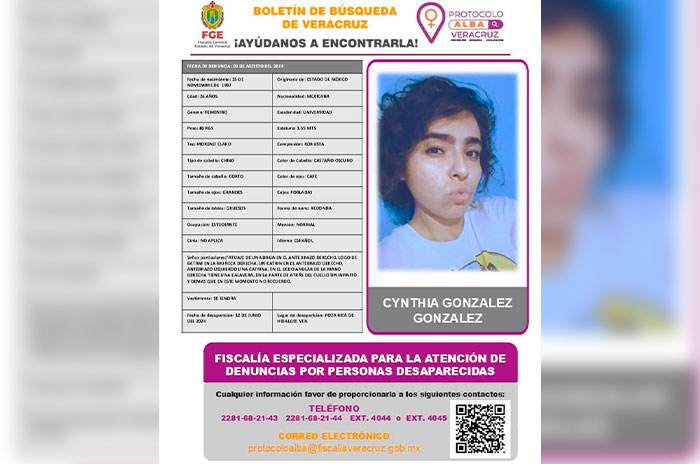 Cynthia desaparecida veracruz acambay 1