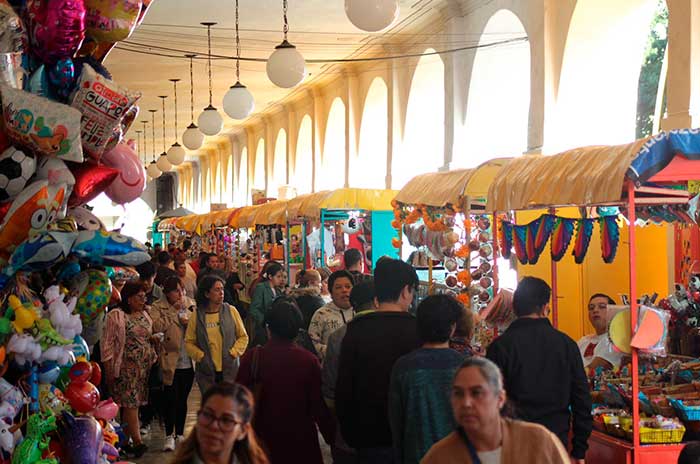 Derrame economico feria del alfeñique