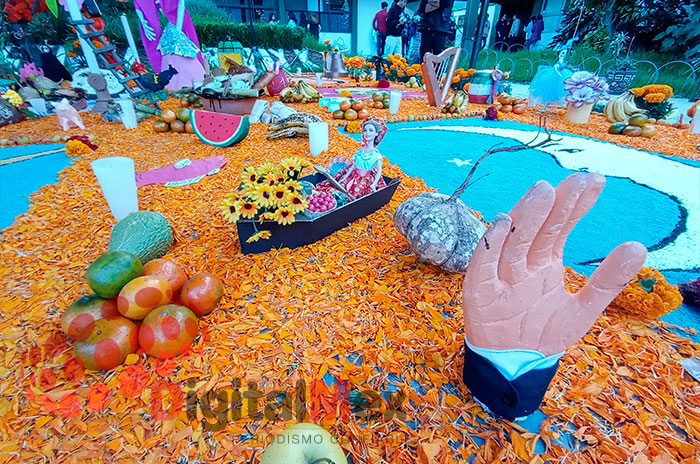 dia muertos ofrenda prepa cinco