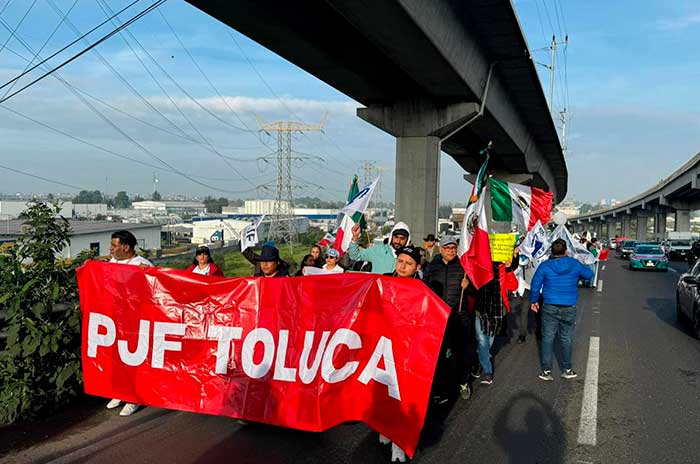 caravana justicia mexico toluca