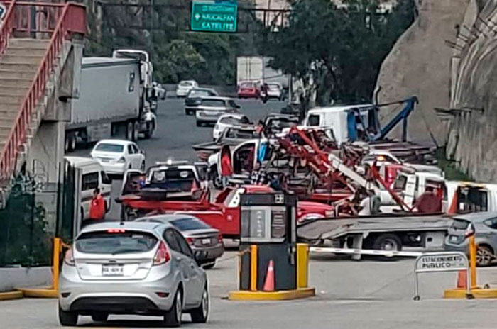 bloqueo transportistas mexico queretaro