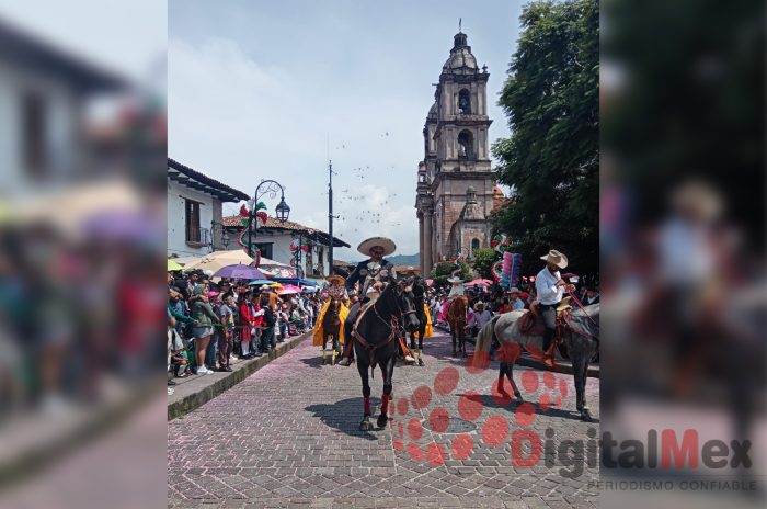 en valle desfile