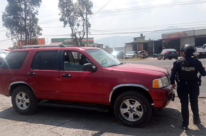 camioneta decomisada