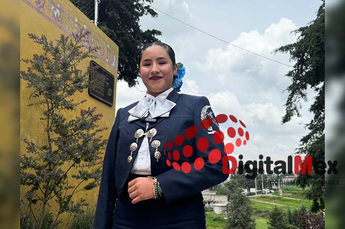 María Fernanda Ordóñez talento otomí temoaya