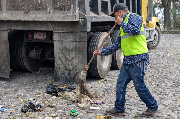 basura calvario toluca