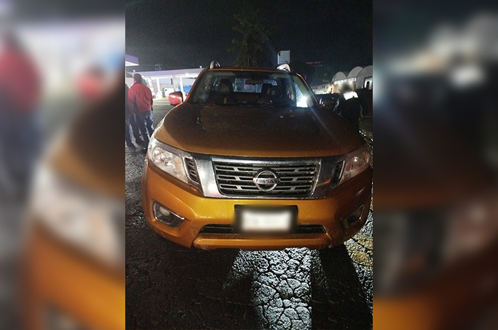 camioneta asegurada el oro edomex