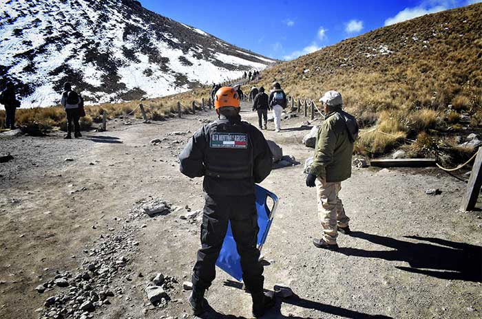 refuerzan seguridad nevado toluca