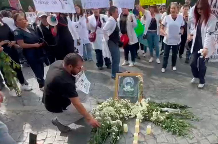 Veterinario asesinado protesta1