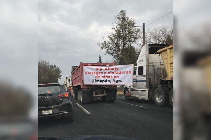 protesta transportistas edomex