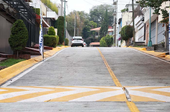 pavimentacion calle huixquilucan