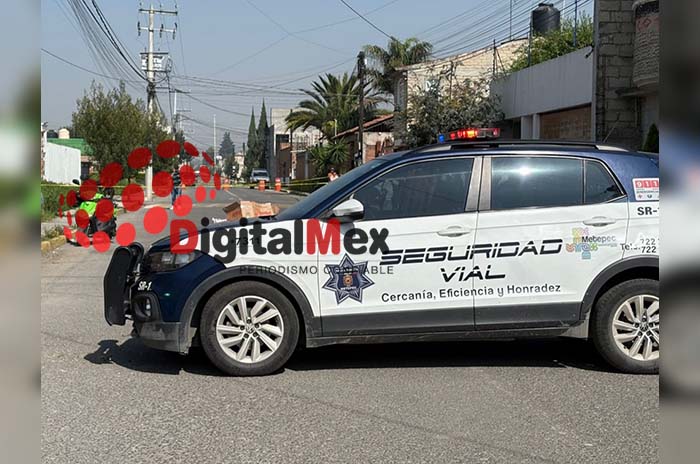 accidente mujer metepec