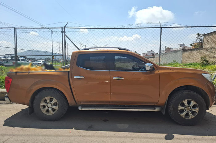 camioneta extorsionadores almoloya de juarez
