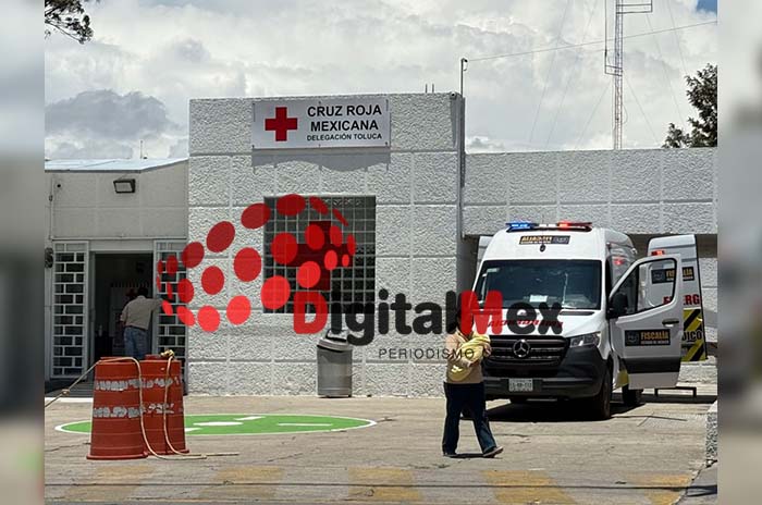 cruz roja toluca niño muerto