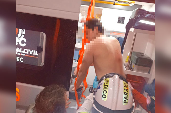 borracho dispara contra vecinos metepec