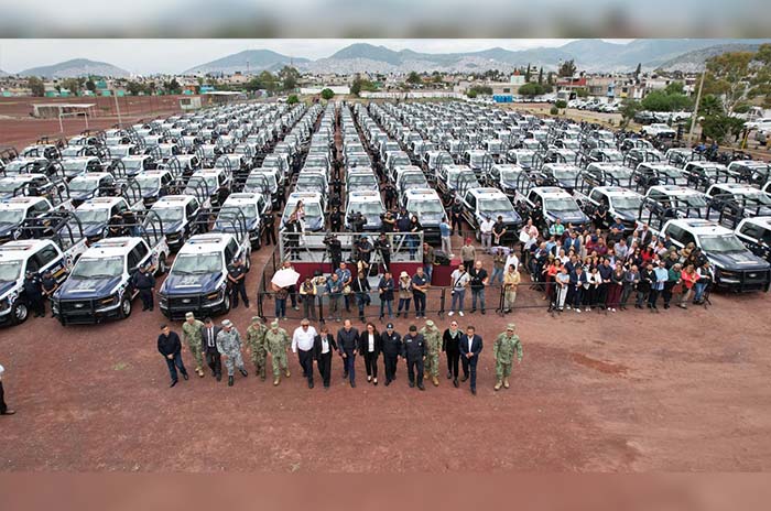 entrega patrulla ecatepec