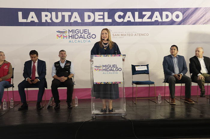 alcaldia miguel hidalgo ruta calzado