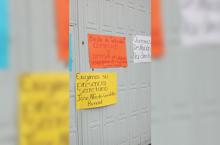 primaria calimaya protesta