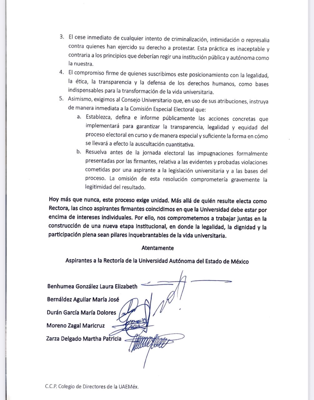 pliego rectoras uaemex 33