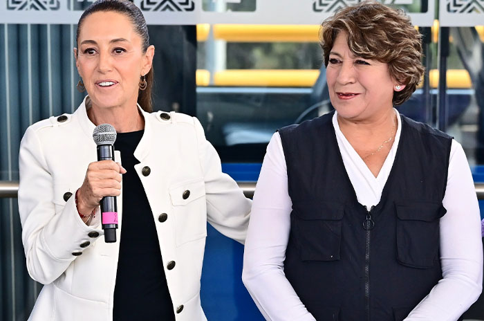 sheinbaum delfina trolebus