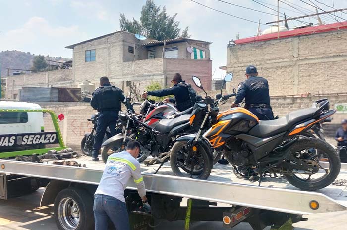 motos decomisadas