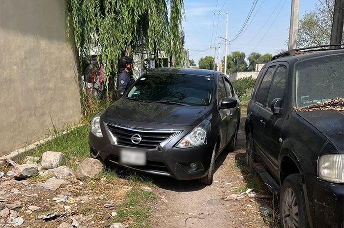 robo auto lerma detenidos