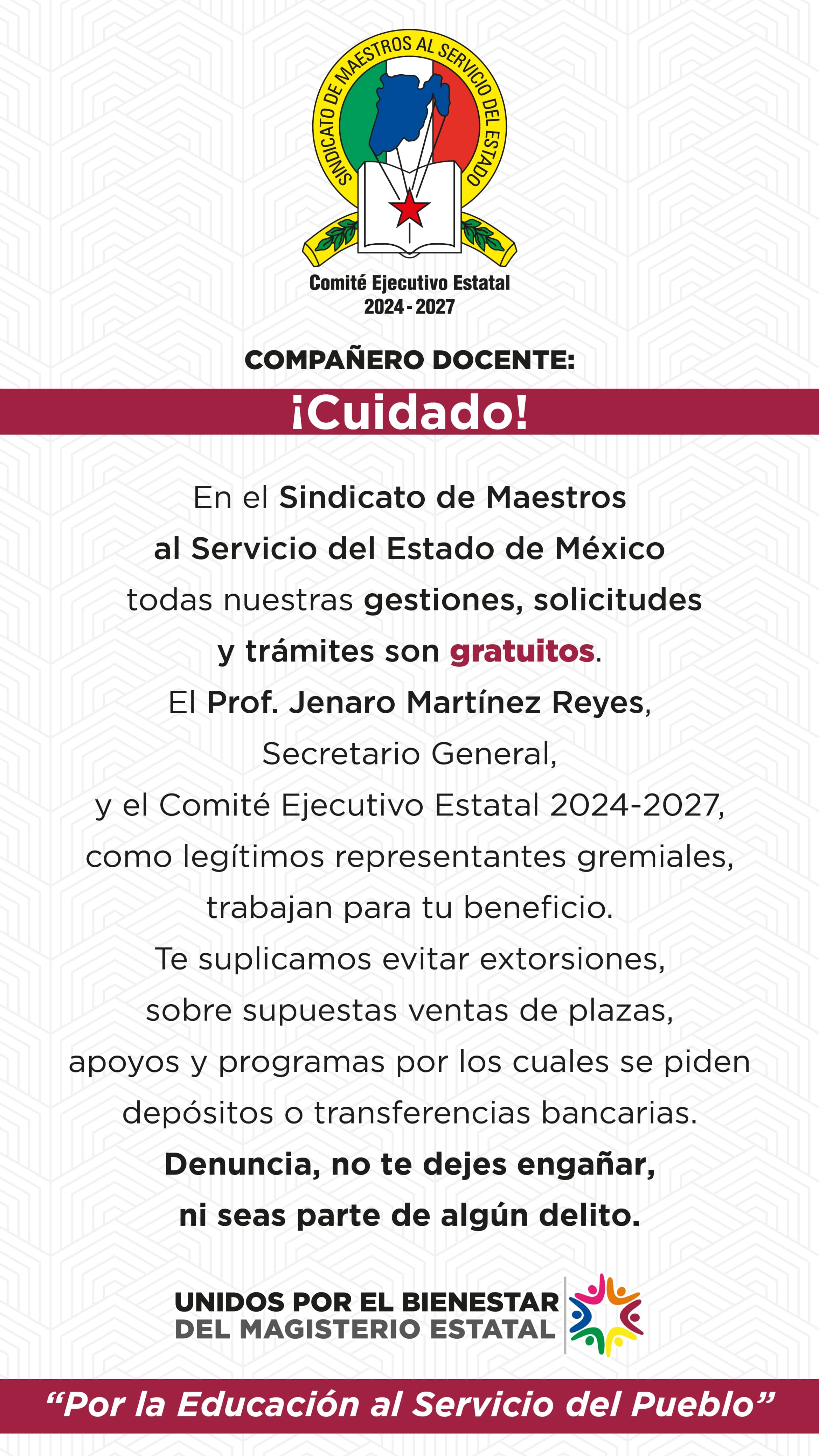 smsem aleta de fraudes
