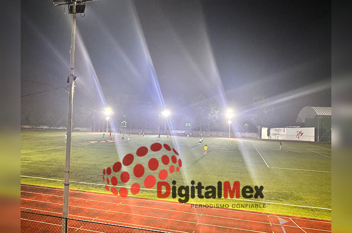 deportiva calimaya iuminacion