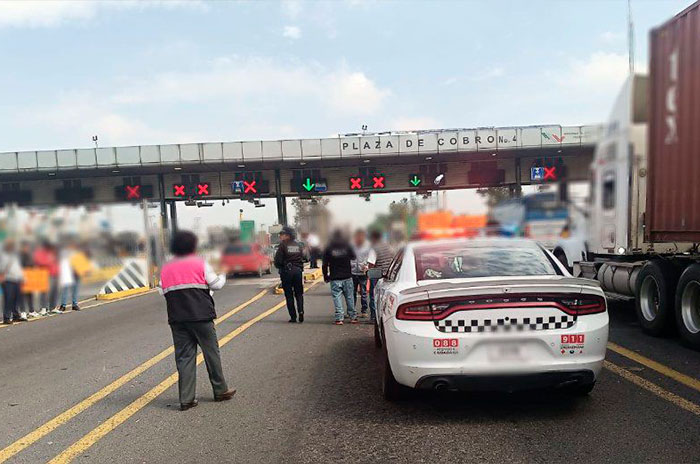 caseta mexico queretaro bloqueo