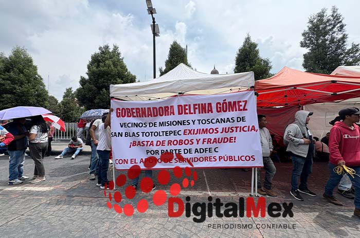 planton comerciantes centro toluca