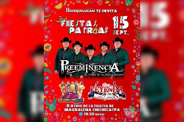 huixquilucan grupos musicales fiestas patrias 2025