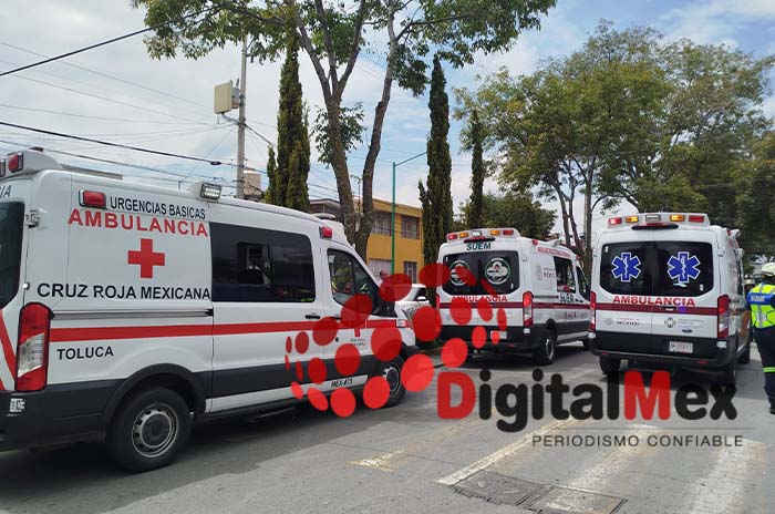 ambulancia toluca accidente