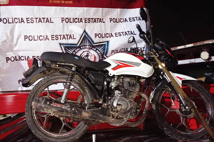 moto robada santiago tianguistenco