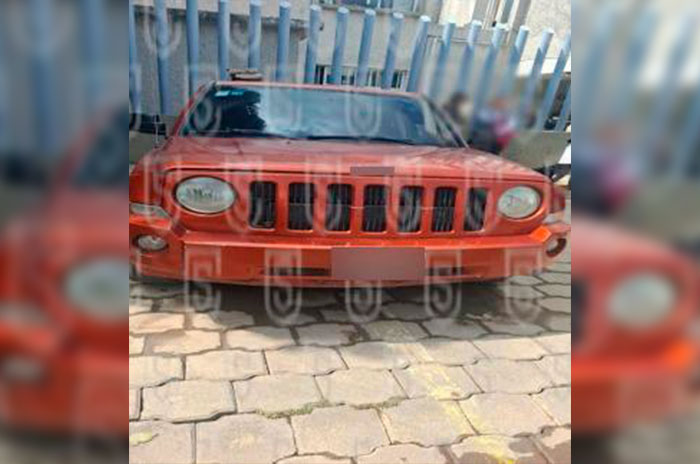 camioneta detectada