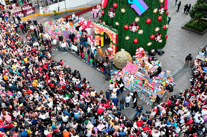 cierre festividad navidad toluca