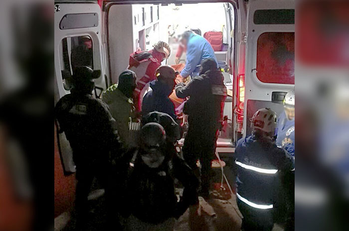 mujer heridaIztaccíhuatl Popocatépetl