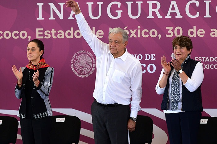 delfina gomez AMLO inauguran1